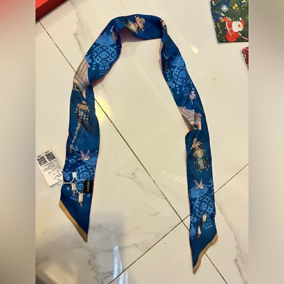 Adult twilly scarf #11. Reversible BNWT - Picture 1 of 5